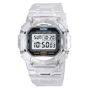 SKMEI - 1999 - High Quality Luxury Watch - White image 0