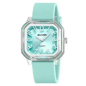 Skmei 2484 Women Quartz movement Wristwatches For Students - lightblue image 0