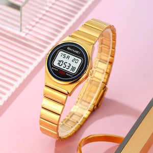 Skmei – 2338 – Women Digital Display Watch – Gold image 1