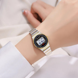 Skmei – 2338 – Women Digital Display Watch – Silver image 3