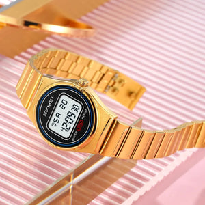Skmei – 2338 – Women Digital Display Watch – Gold image 3