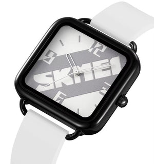 SKMEI - 2196 - Women Square Dial - White image 1