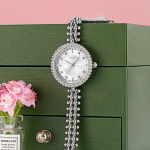 Skmei - 2548 - Women Minimal Quartz Timepiece - silver/silver image 3