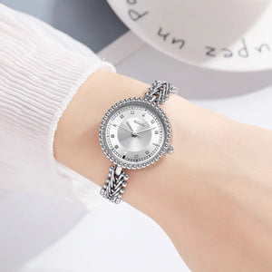 Skmei - 2548 - Women Minimal Quartz Timepiece - silver/silver image 2