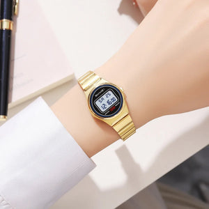 Skmei – 2338 – Women Digital Display Watch – Gold image 2