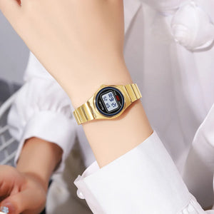 Skmei – 2338 – Women Digital Display Watch – Gold image 4