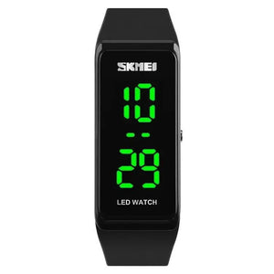 Skmei - 1265 - Women Neo LED Watch - Black image 1