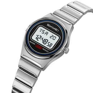 Skmei – 2338 – Women Digital Display Watch – Silver image 0