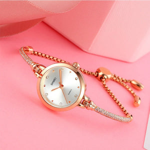 SKMEI - 1805 - Women Stainless Steel Quartz Waterproof Bracelet - silver image 1