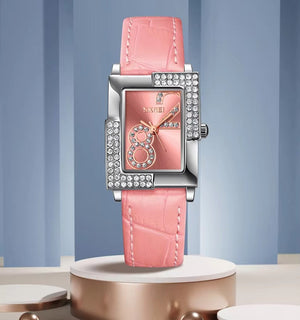 SKMEI - 9289 - Women Quartz Movement - Pink image 2