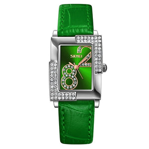 SKMEI - 9289 - Women Quartz Movement - green image 1