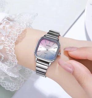 SKMEI - 2190 - Women Waterproof Luxury Stainless Steel - silver image 2