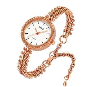 Skmei - 2548 - Women Minimal Quartz Timepiece - rose gold image 0