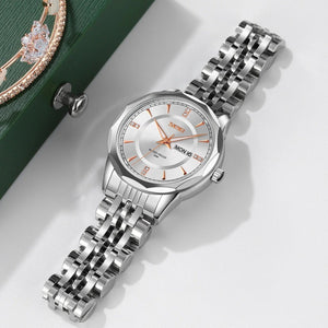 Skmei - 9264 - Women Stainless Steel Quartz - Silver/Silver image 1
