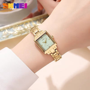 SKMEI - 2315 - Women Vintage Quartz Watch - gold image 1
