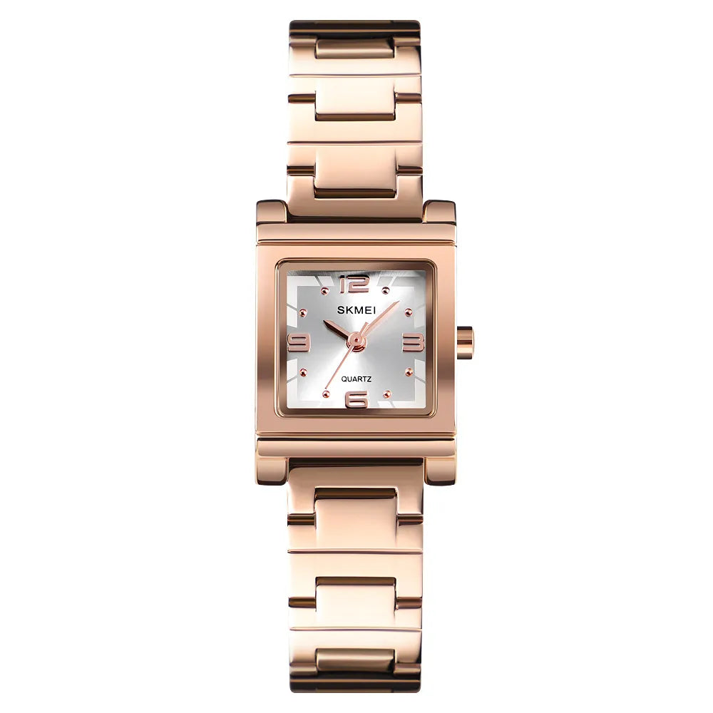 SKMEI 1388 Women Elegant Quartz Watch - RoseGold