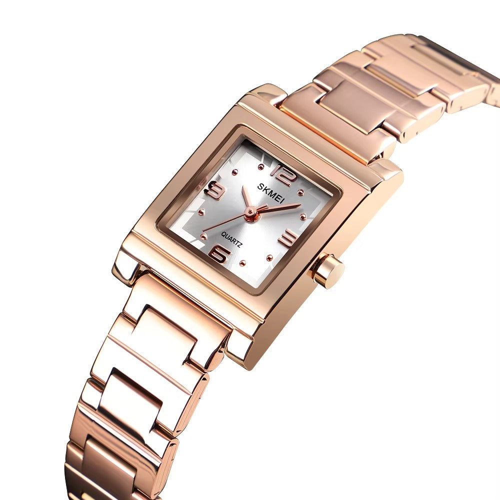 SKMEI 1388 Women Elegant Quartz Watch - RoseGold
