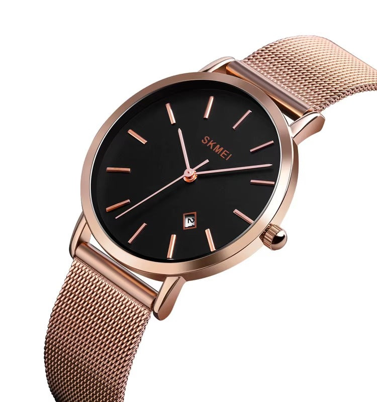 SKMEI 1530 Women Minimalist Quartz Watch - RoseGold