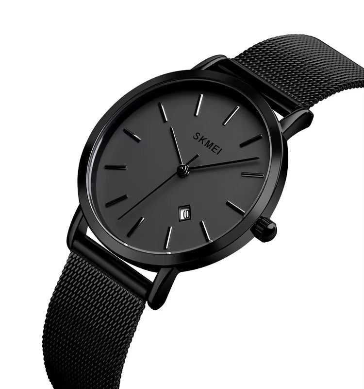 SKMEI 1530 Women Minimalist Quartz Watch - Black