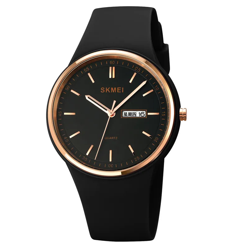 SKMEI 1747 Classic Quartz Watch - Black