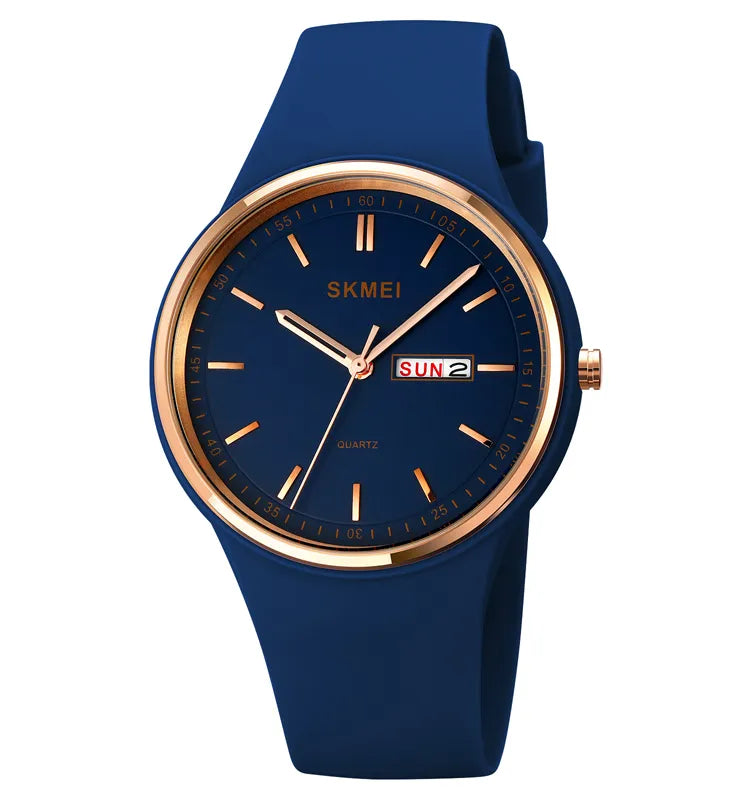 SKMEI 1747 Classic Quartz Watch - DarkBlue