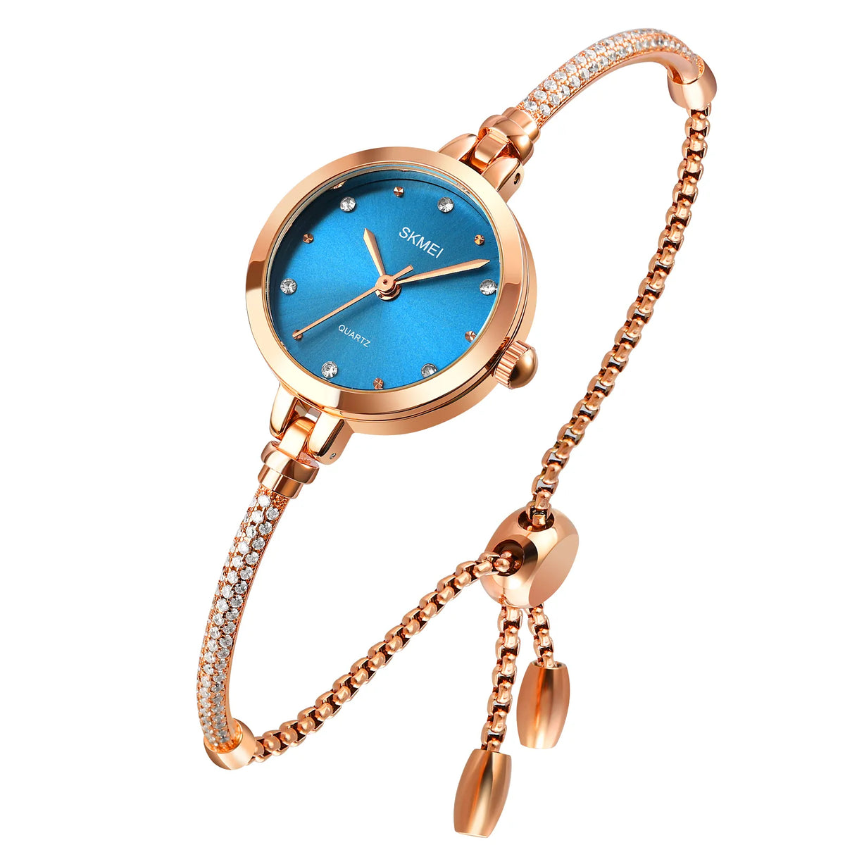 SKMEI 1805 WomenAnalog Quartz Bracelet Watch - Blue