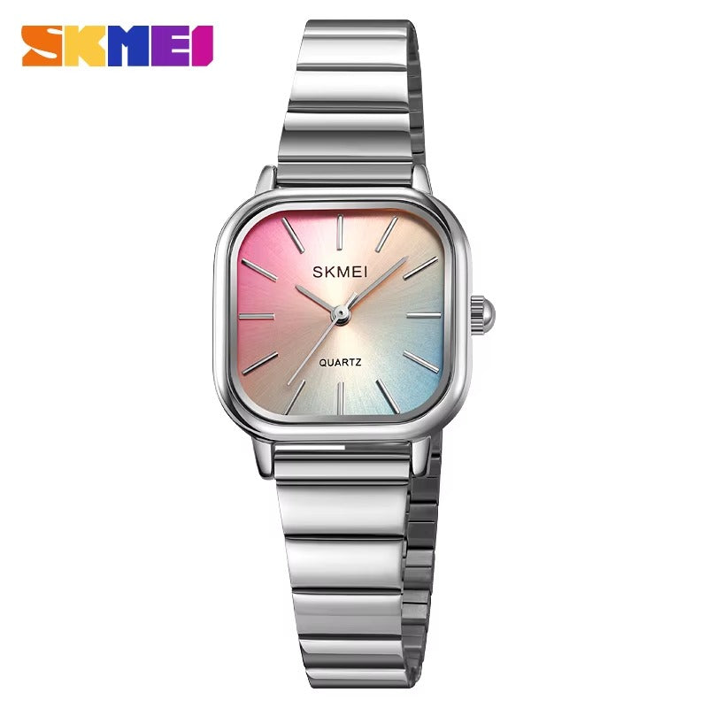 SKMEI - 2190 - Women Waterproof Luxury Stainless Steel - silver image 1