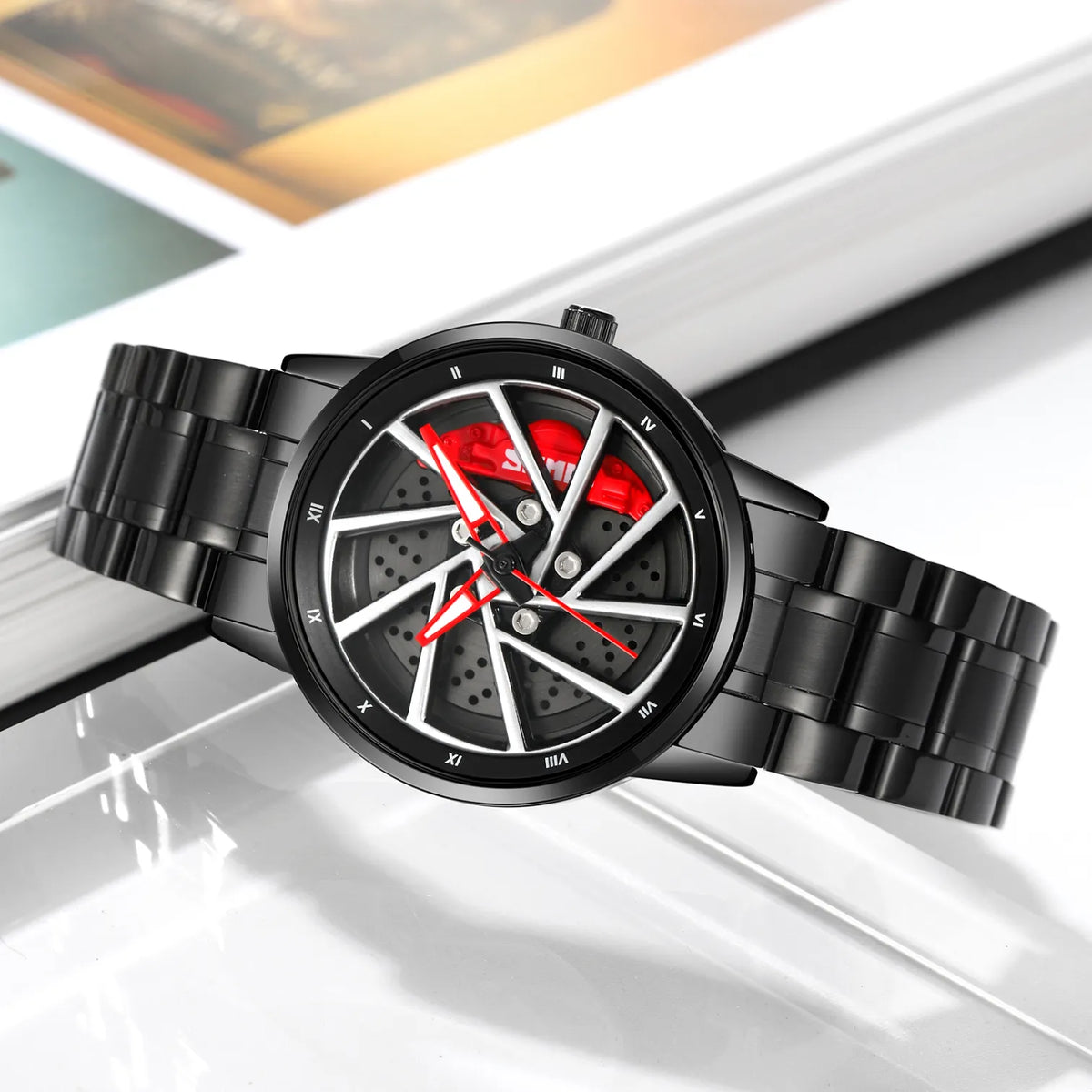 SKMEI 2191 Premium Sport Design Stainless Steel Watch - Model D