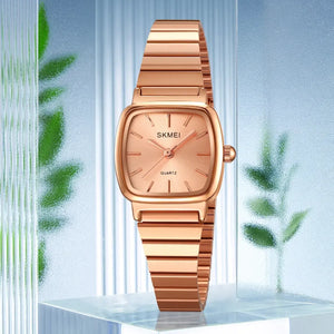 SKMEI 2292 Women's Elegant Quartz Watch - RoseGold
