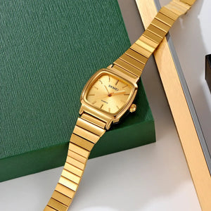 SKMEI 2292 Women's Elegant Quartz Watch - Gold