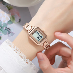 SKMEI 2581 Women Digital Watch - Rosegold