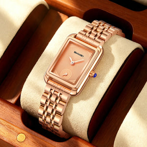 SKMEI 2670 Women Down Second Quartz Watch - Rosegold/Rosegold