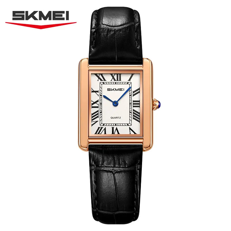 SKMEI 2735 Women Elegant Quartz Watch - rosegold/black