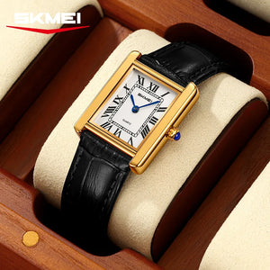 SKMEI 2735 Women Elegant Quartz Watch - gold/black