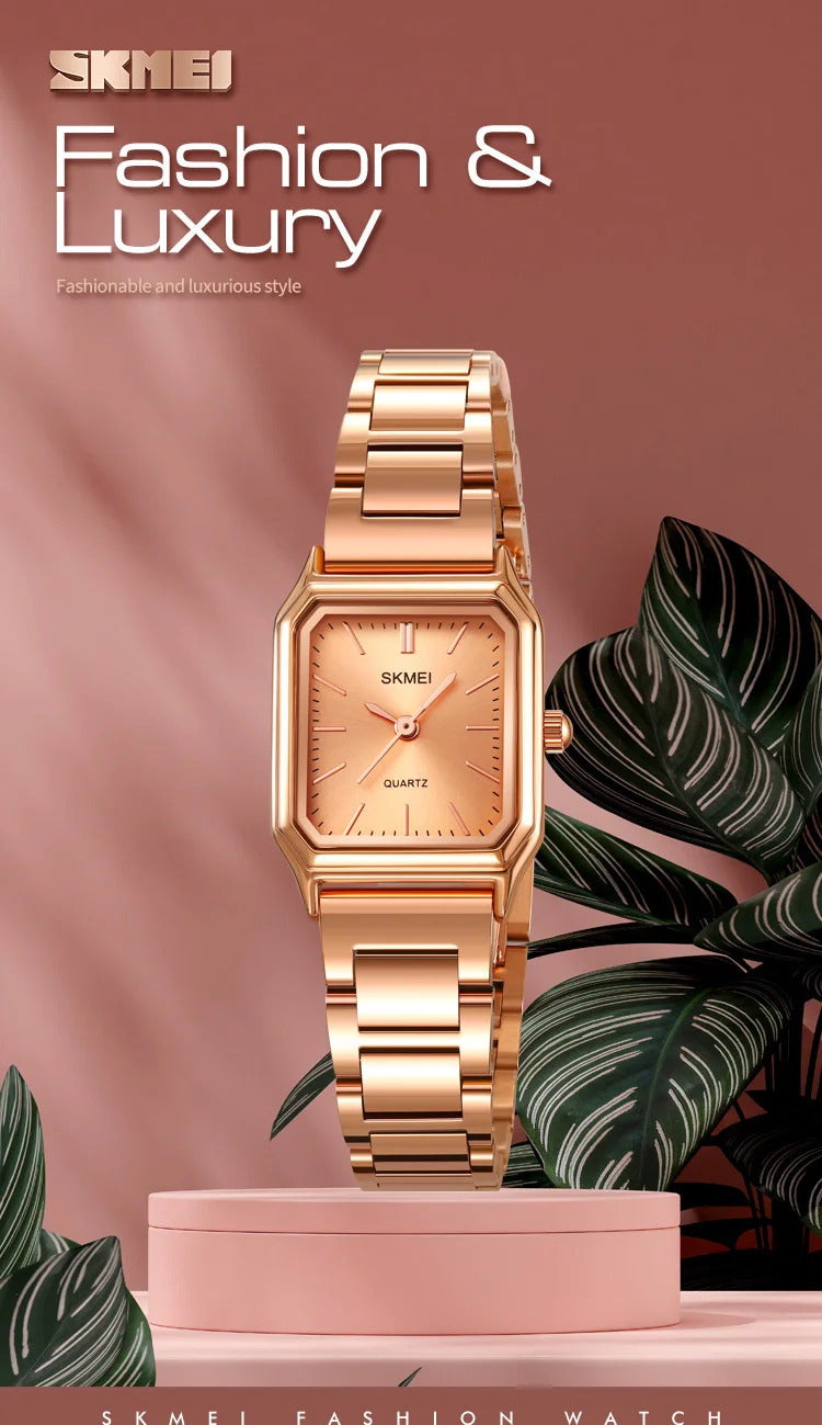 Skmei - 2237 - Women Stainless Steel Quartz - rose gold image 5