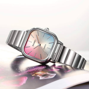 SKMEI - 2190 - Women Waterproof Luxury Stainless Steel - silver image 4