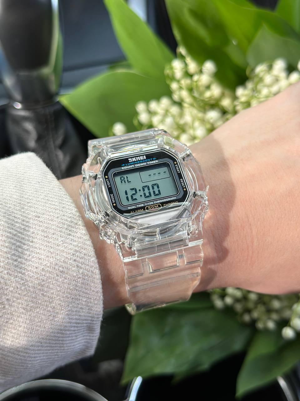SKMEI - 1999 - High Quality Luxury Watch - White image 5