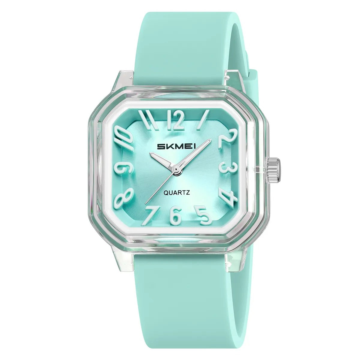 Skmei 2484 Women Quartz movement Wristwatches For Students - lightblue image 0