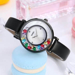 Skmei - 2041 - Women Minimal Quartz Timepiece - black image 0