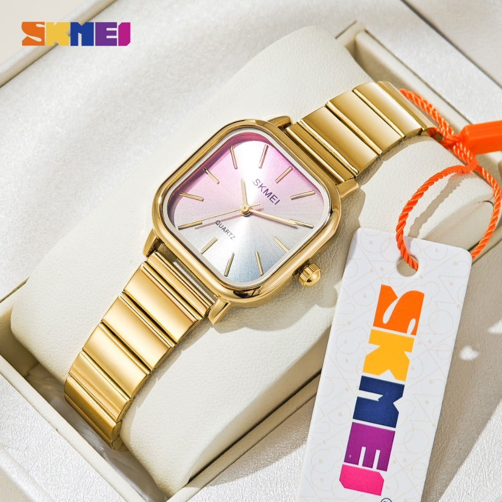 SKMEI - 2190 - Women Waterproof Luxury Stainless Steel - gold image 4