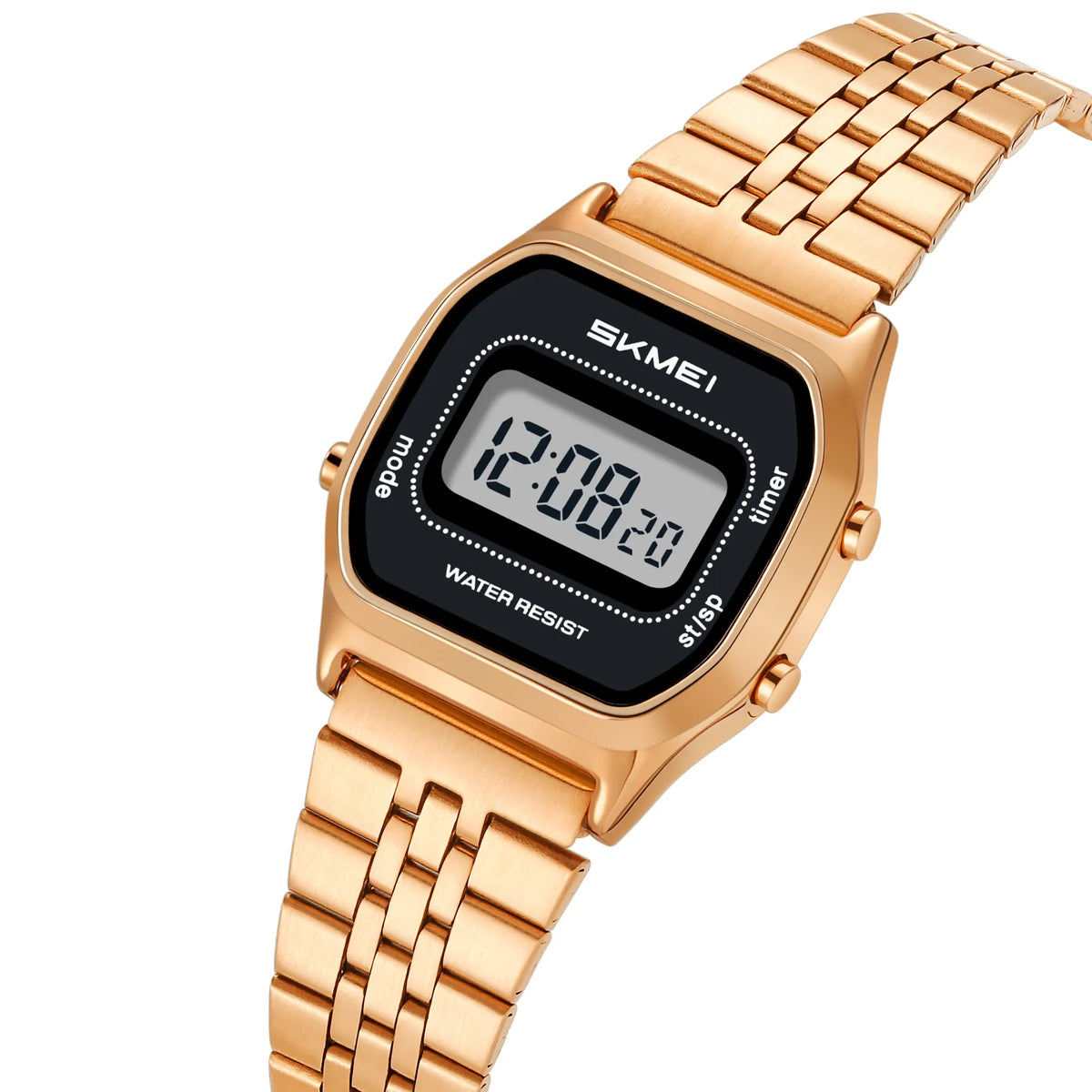 SKMEI 2651 Women Elegant Digital Watch - rosegold