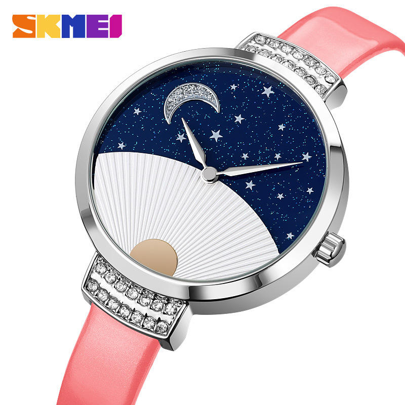 SKMEI 9279 Women Elegant Quartz Watch - Pink