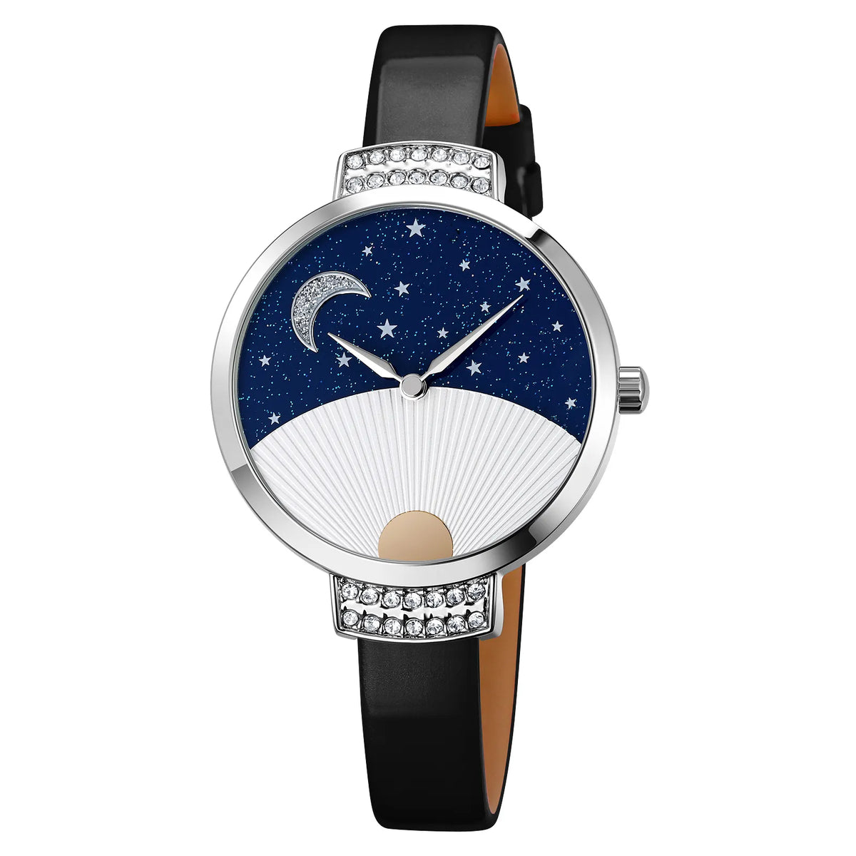 SKMEI 9279 Women Elegant Quartz Watch - Black