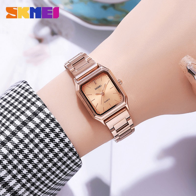 Skmei - 2237 - Women Stainless Steel Quartz - rose gold image 2