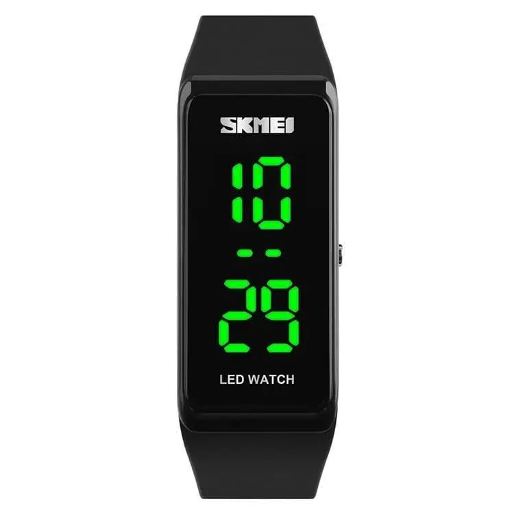 Skmei - 1265 - Women Neo LED Watch - Black image 1