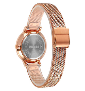 SKMEI - 1874 - Women Stainless Steel Quartz Watch - rose gold image 2