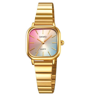 SKMEI - 2190 - Women Waterproof Luxury Stainless Steel - gold image 2