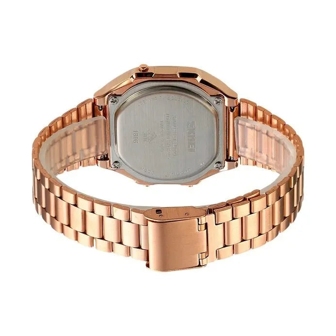 Skmei - 1808 - Digital Women Watch - RoseGold image 3