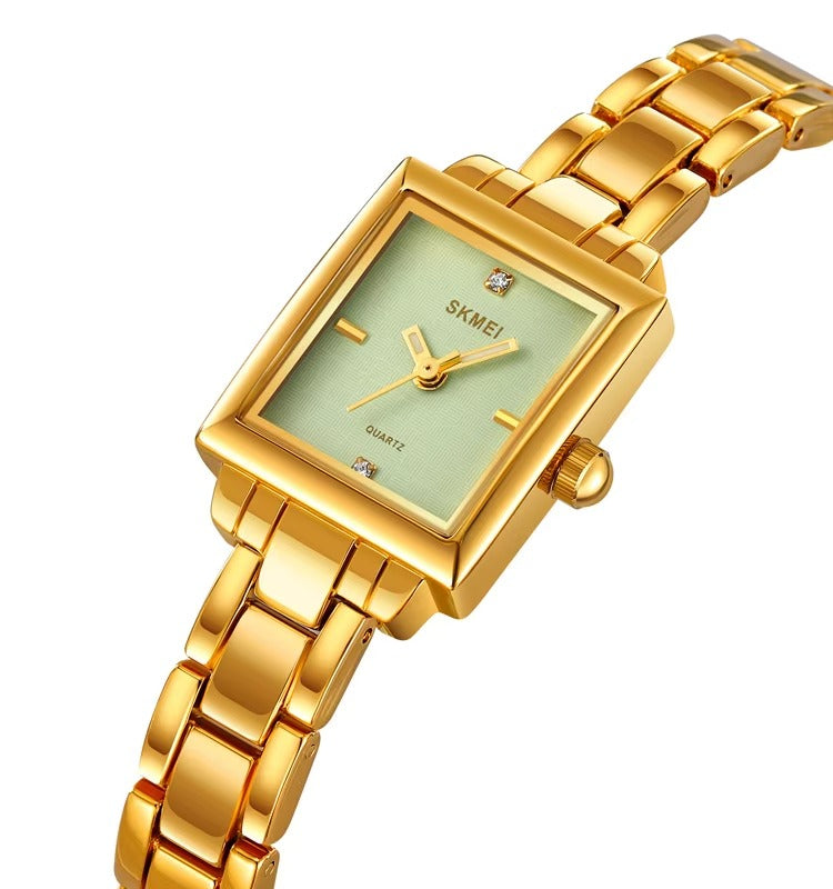 SKMEI - 2315 - Women Vintage Quartz Watch - gold image 2
