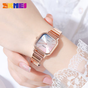 SKMEI - 2190 - Women Waterproof Luxury Stainless Steel - rose gold image 2